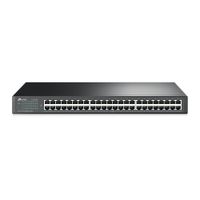 Switch TP-Link TL-SF1048 para rack, 48 puertos, Fast Ethernet, 10/100 Mbps, tecnología Plug & Play